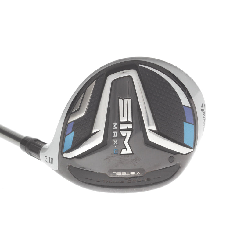 TaylorMade Sim Max D Graphite Mens Right Hand Fairway 5 Wood 19* Senior - UST Mamiya Helium 5F2