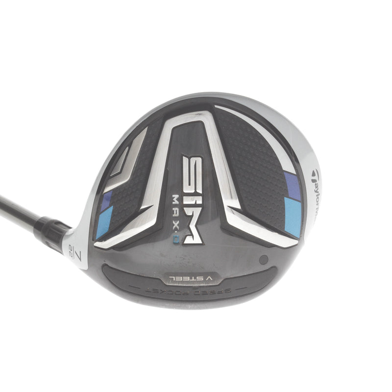 TaylorMade Sim Max D Graphite Mens Right Hand Fairway 7 Wood 22* Senior - UST Mamiya Helium 5F2