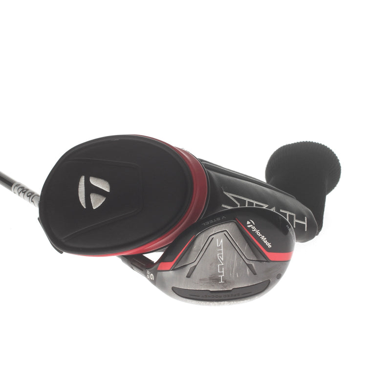 TaylorMade Stealth Graphite Mens Right Hand 6 Hybrid 28* Regular - Fuikura Ventus Red 6-R