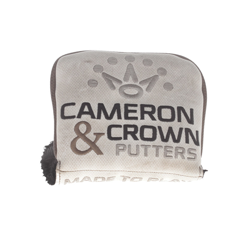 Scotty Cameron Cameron & Crown 6M Mens Right Hand Putter 35" Mallet - Superstroke Wrist Lock