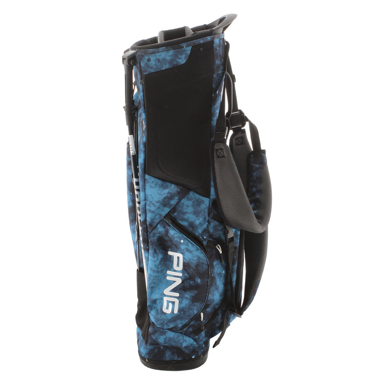 Ping Hoofer Stand Bag - Blue/White