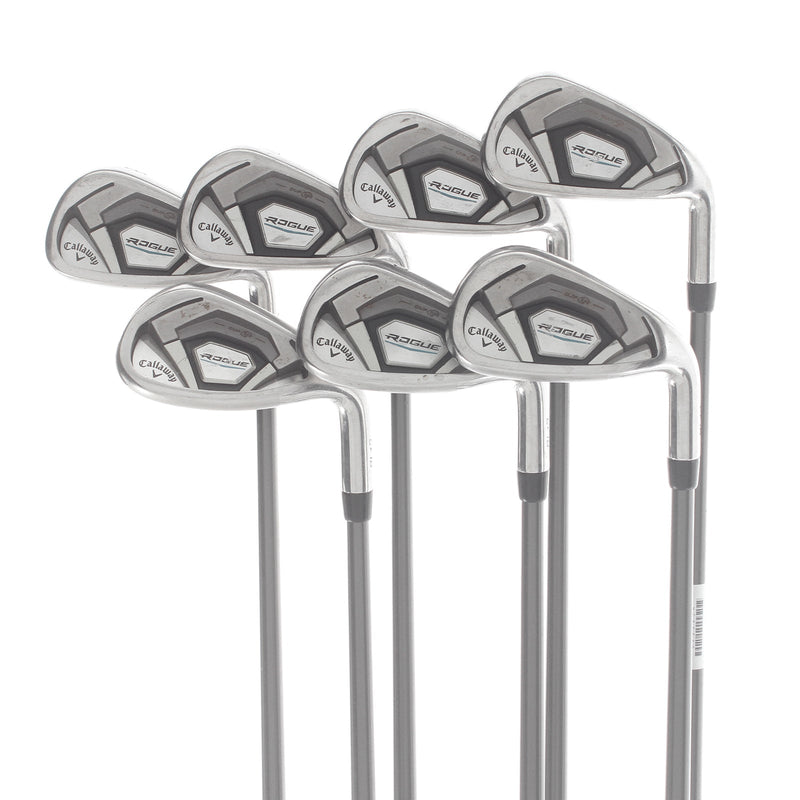 Callaway Rogue Graphite Mens Right Hand Irons 5-SW Regular - Aldila Synergy 60