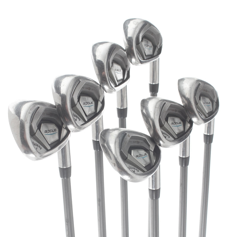 Callaway Rogue Graphite Mens Right Hand Irons 5-SW Regular - Aldila Synergy 60