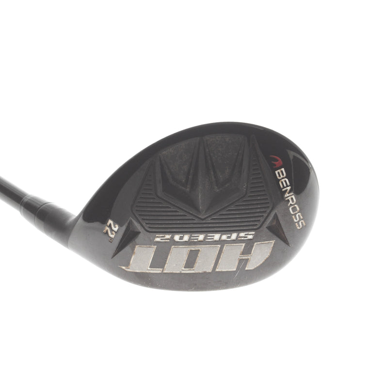 Benross Hot Speed 2 Graphite Mens Right Hand 4 Hybrid 22* Regular - Aldila Trinity H85-R
