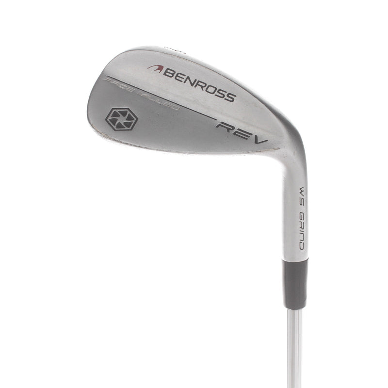 Benross Rev Steel Mens Right Hand Sand Wedge 56* 12 Bounce WS Grind Wedge - KBS Hi-Rev 2.0 115