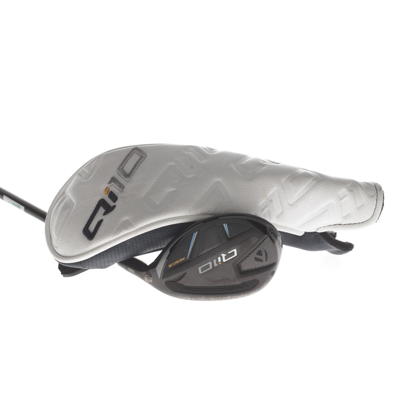 TaylorMade Qi10 Graphite Mens Right Hand 3 Hybrid 19* Stiff - Fujikura Ventus TR HB 7-S