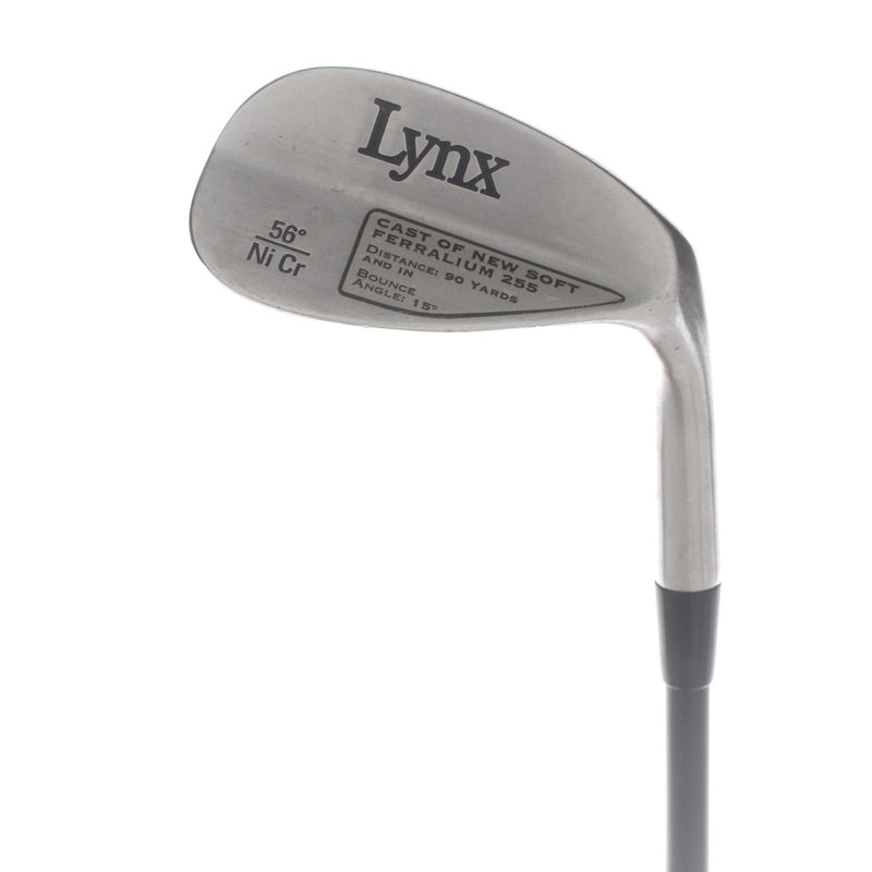 Lynx Graphite Mens Right Hand Sand Wedge 56* 15 Bounce Regular - Light Weight MT-603