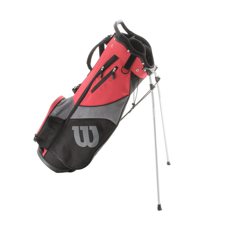 Wilson Staff Stand Bag - Black/Red/Grey