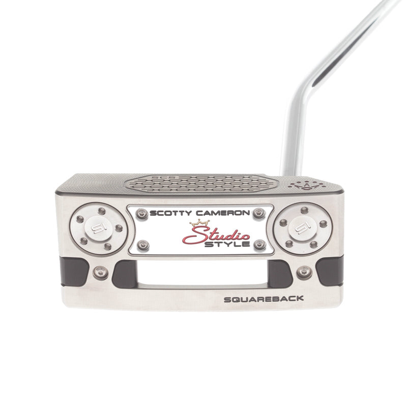 Scotty Cameron Studio Style Squareback Mens Right Hand Putter 34" Mallet - Scotty Cameron Grip
