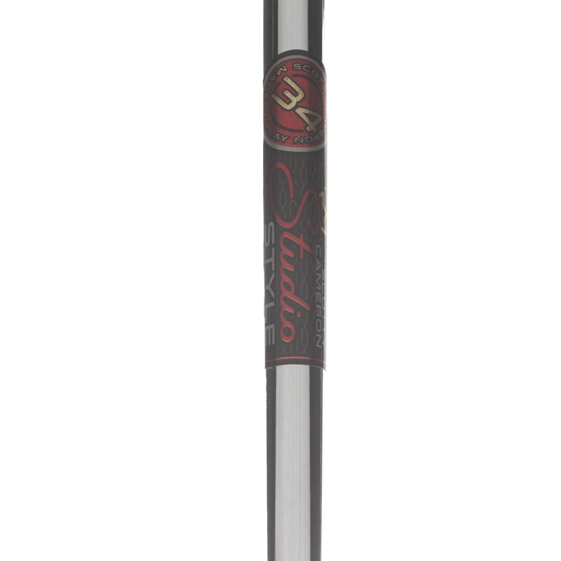 Scotty Cameron Studio Style Squareback Mens Right Hand Putter 34" Mallet - Scotty Cameron Grip