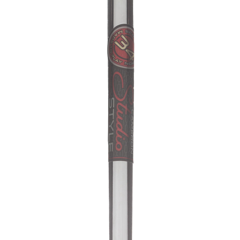 Scotty Cameron Studio Style Squareback Mens Right Hand Putter 35" Mallet - Scotty Cameron Grip