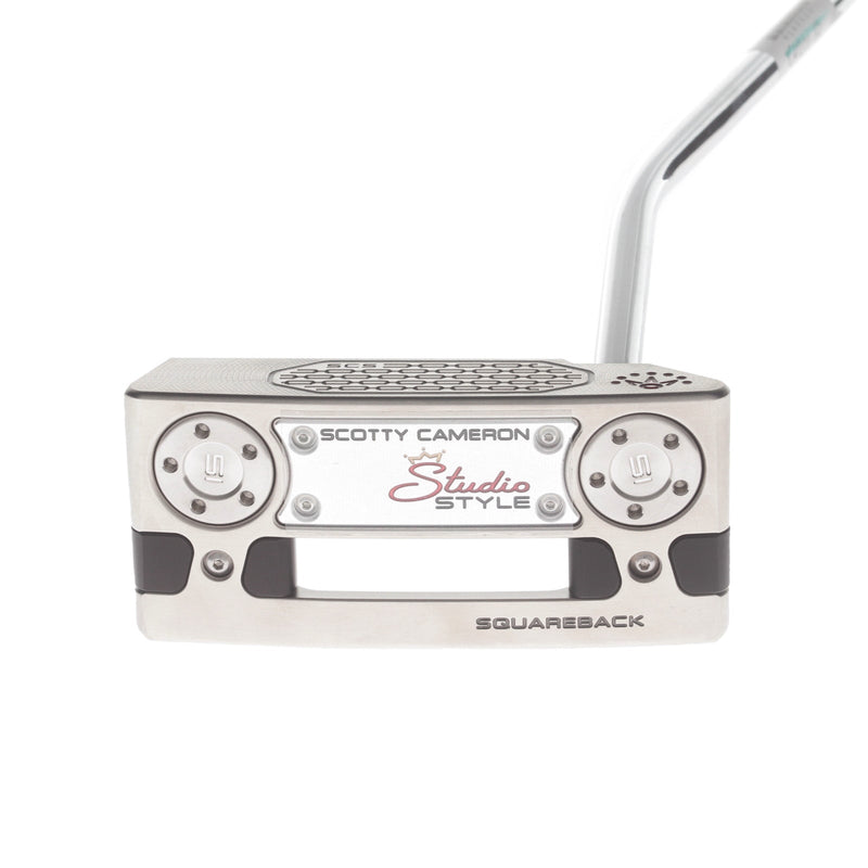 Scotty Cameron Studio Style Squareback Mens Right Hand Putter 34" Mallet - Scotty Cameron Grip