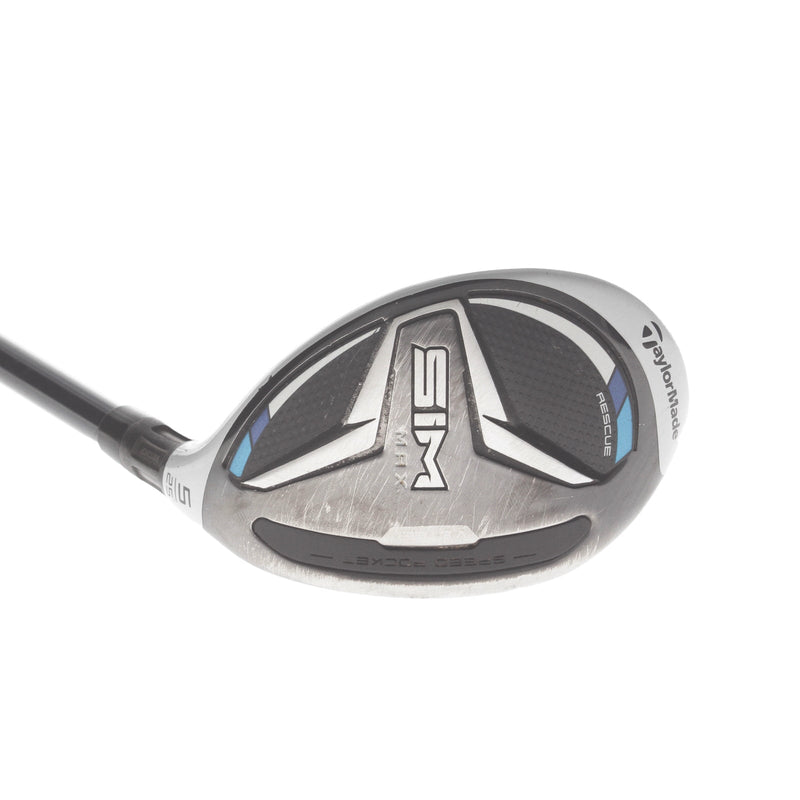 TaylorMade Sim Max Graphite Mens Right Hand 5 Hybrid 25* Regular - Fujikura Ventus Blue 6-R