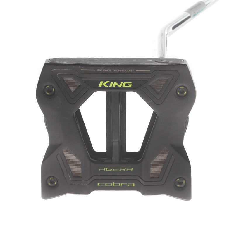 Cobra King Agera Mens Right Hand Putter 34" Mallet - Super Stroke Pistol GT Tour
