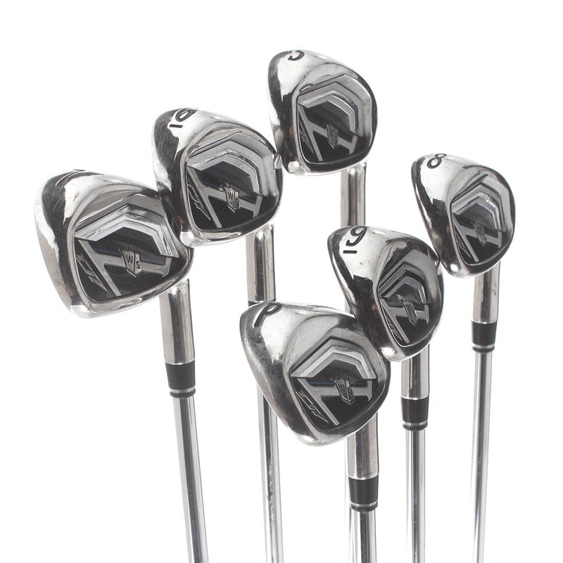 Wilson D7 Steel Mens Right Hand Irons 5-PW Regular - KBS Tour 80