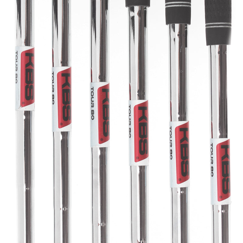 Wilson D7 Steel Mens Right Hand Irons 5-PW Regular - KBS Tour 80