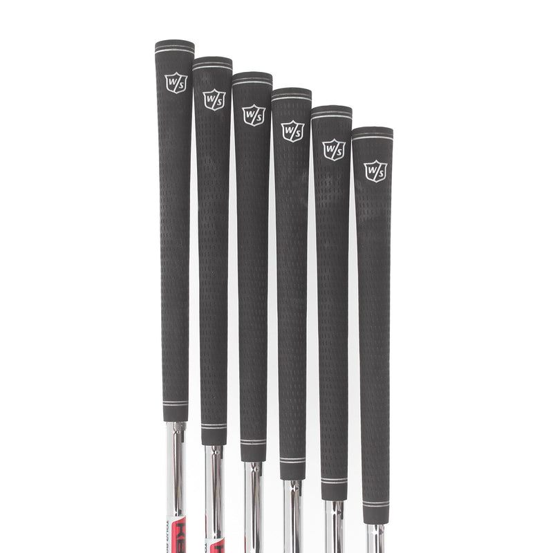 Wilson D7 Steel Mens Right Hand Irons 5-PW Regular - KBS Tour 80