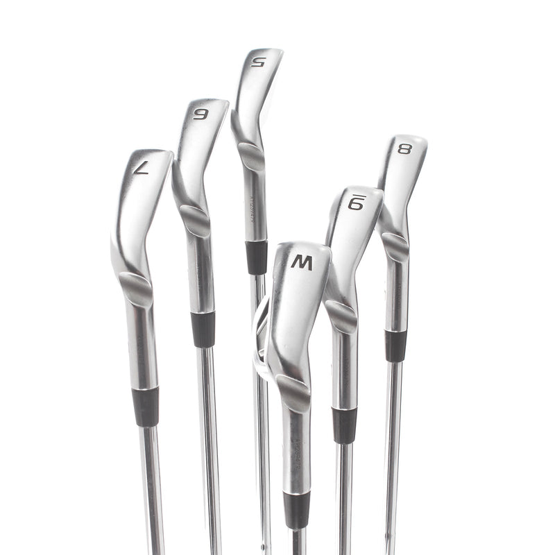 Ping G430 Steel Mens Right Hand Irons 5-PW Green Dot 2* Upright Extra Stiff - Ping AWT 2.0