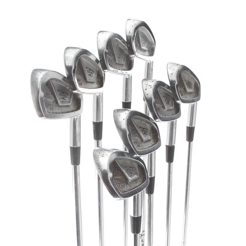 Mizuno T-Zoid Comp EZ Steel Mens Right Hand Irons 3-PW Regular - True Temper Gold Plus R400