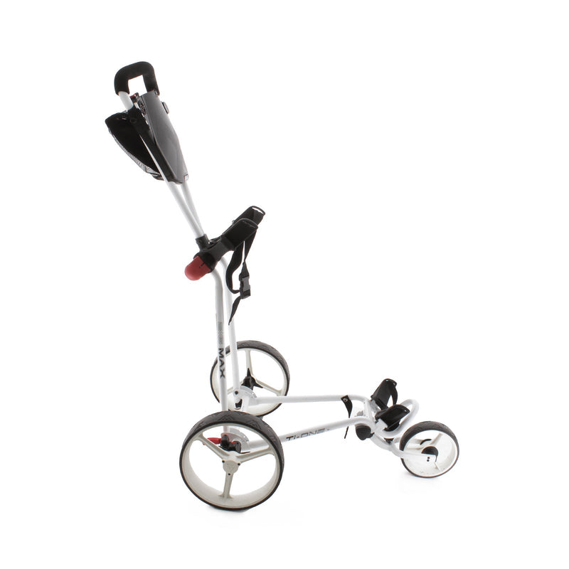 Big Max Ti-One 3-Wheel Push/Pull Trolley - Black/White/Red