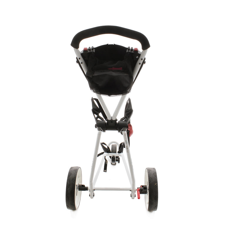 Big Max Ti-One 3-Wheel Push/Pull Trolley - Black/White/Red