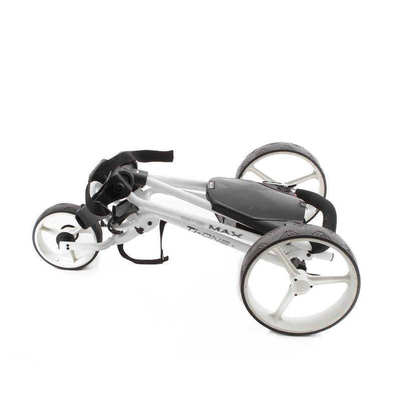 Big Max Ti-One 3-Wheel Push/Pull Trolley - Black/White/Red