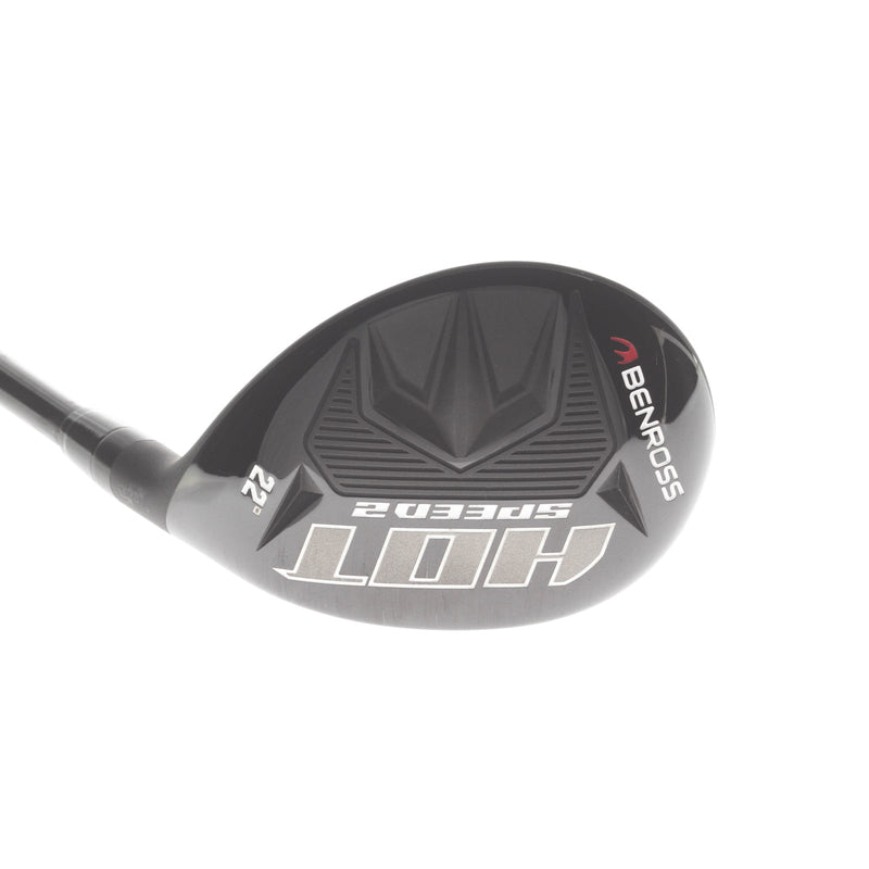 Benross Hot Speed 2 Graphite Mens Right Hand 4 Hybrid 22* Regular - Aldila Trinity H85