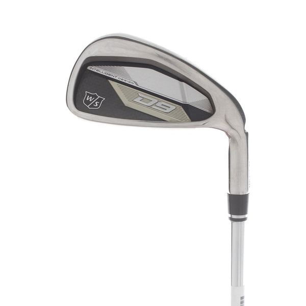 Wilson D9 Steel Mens Right Hand 6 Iron Regular - KBS Max Ultralite