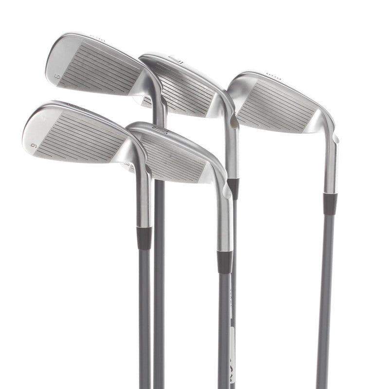 Ping G425 Graphite Mens Left Hand Irons 6-PW Green Dot 2* Upright Senior - Alta CB AWT