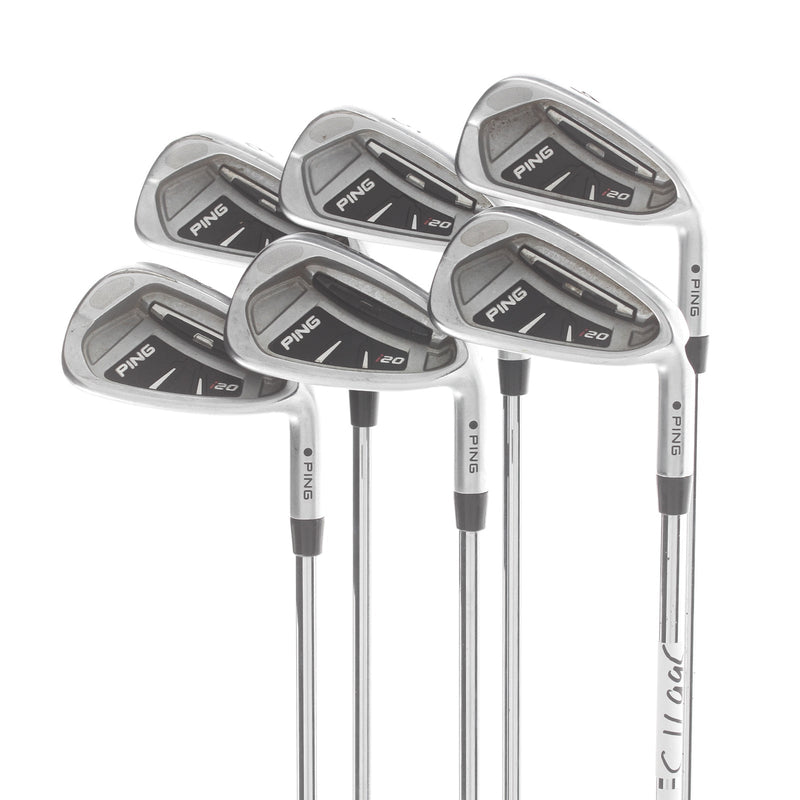 Ping i20 Steel Mens Right Hand Irons 4-9 Black Dot Regular - Ping CFS