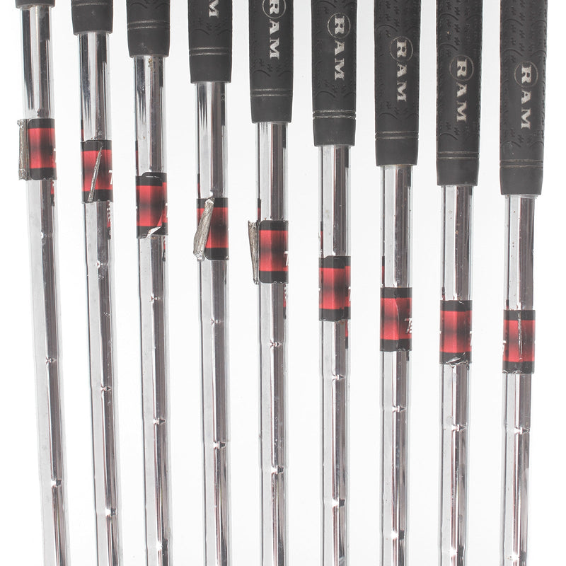 RAM FX Tour Steel Mens Right Hand Irons 3-SW Regular - True Temper