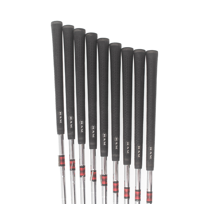 RAM FX Tour Steel Mens Right Hand Irons 3-SW Regular - True Temper