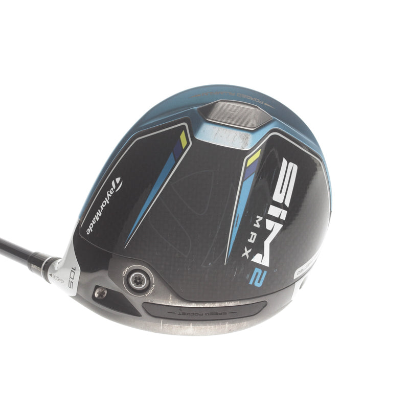 TaylorMade Sim 2 Max Graphite Mens Right Hand Driver 10.5* Regular - Fujikura Ventus Blue 5-R