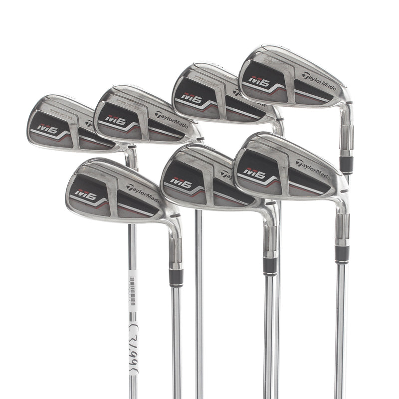 TaylorMade M6 Steel Mens Right Hand Irons 4-PW Regular - KBS Max 85