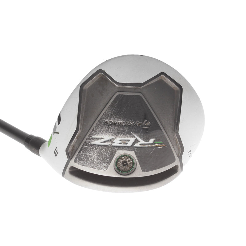TaylorMade RBZ Graphite Mens Right Hand Fairway 3 Wood 15* Stiff - Matrix Ozik Xcon-5