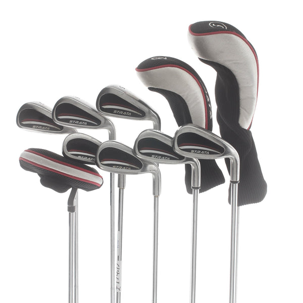 Strata Steel/Graphite Mens Right Hand Package Set Regular - Strata