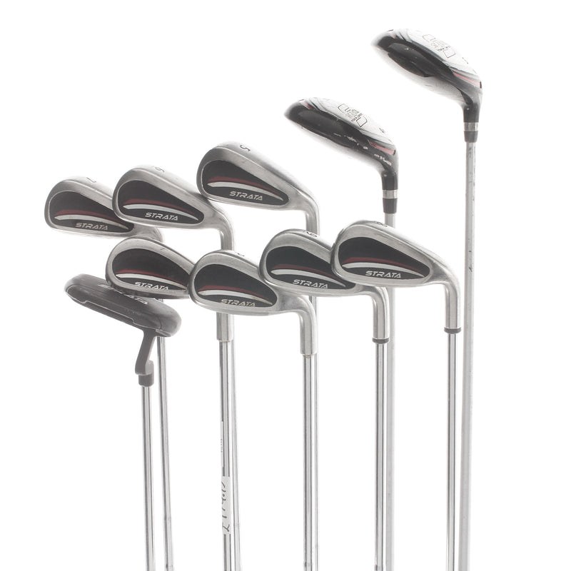 Strata Steel/Graphite Mens Right Hand Package Set Regular - Strata