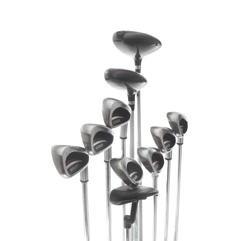 Strata Steel/Graphite Mens Right Hand Package Set Regular - Strata