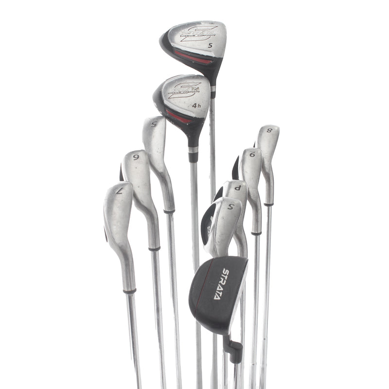 Strata Steel/Graphite Mens Right Hand Package Set Regular - Strata