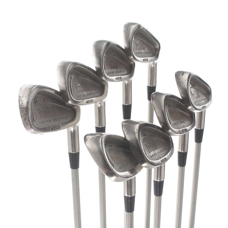Wilson Prostaff Graphite Ladies Right Hand Irons 4-SW Ladies - Wilson Prostaff
