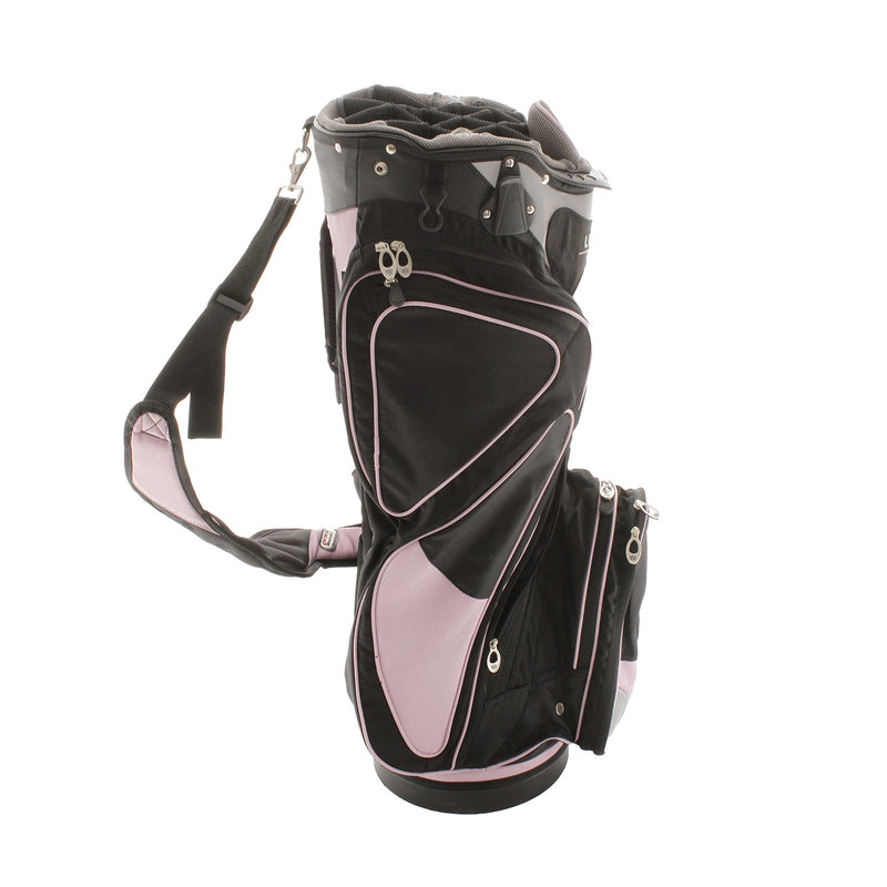 Wilson Staff Levitator Lux Cart Bag - Black/Pink
