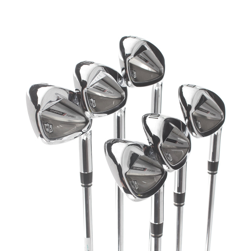Wilson Staff Dynapower Forged Steel Mens Right Hand Irons 5-PW Regular - KBS Tour Lite