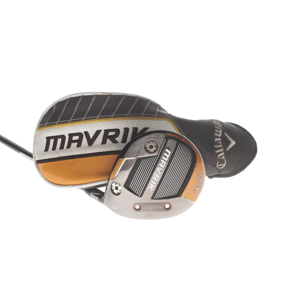 Callaway Mavrik Max Graphite Mens Right Hand Fairway 3 Wood 15* Regular - Evenflow Riptide 5.5 60g