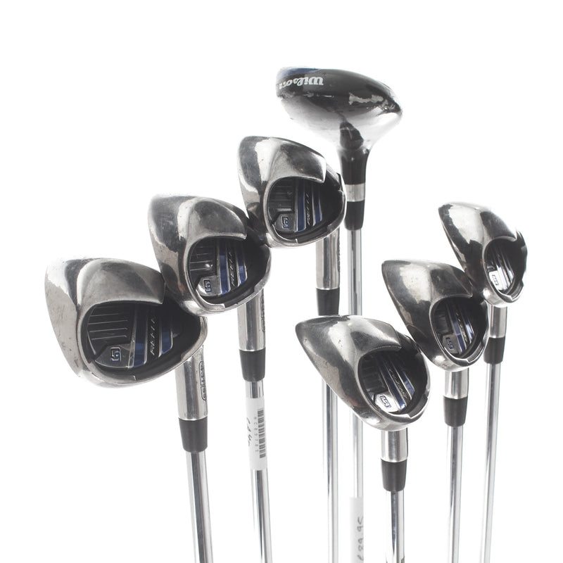 Wilson Reflex Steel Mens Right Hand Irons 5-SW Regular - True Temper