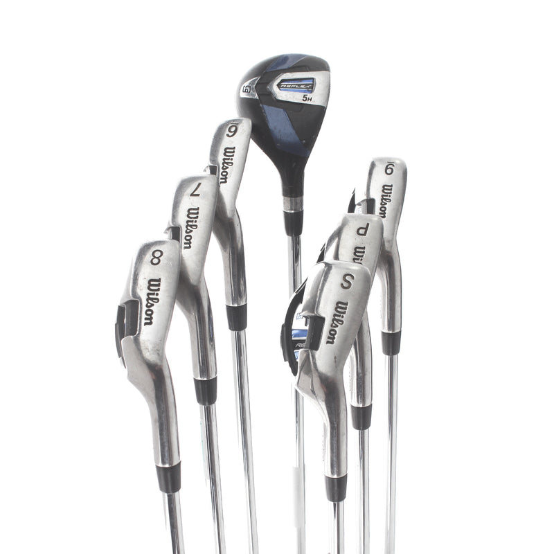 Wilson Reflex Steel Mens Right Hand Irons 5-SW Regular - True Temper