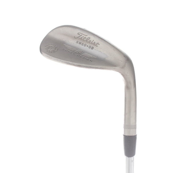 Titleist Vokey Spin Milled Steel Mens Right Hand Lob Wedge 60* 8 Bounce Wedge - Pure