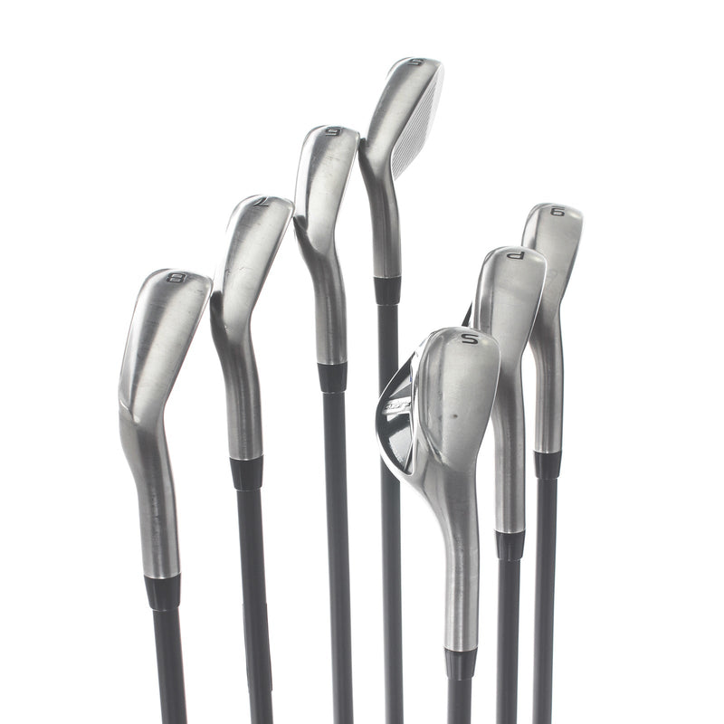 Cobra Aerojet Graphite Mens Right Hand Irons 5-SW Senior - KBS PGI 65