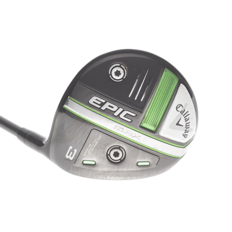 Callaway Epic Max Graphite Mens Right Hand Fairway 3 Wood 15* Regular - HZRDUS Smoke iM10 Green 5.5 60g