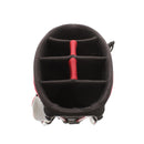 TaylorMade Burner Cart Bag - Black/White Red