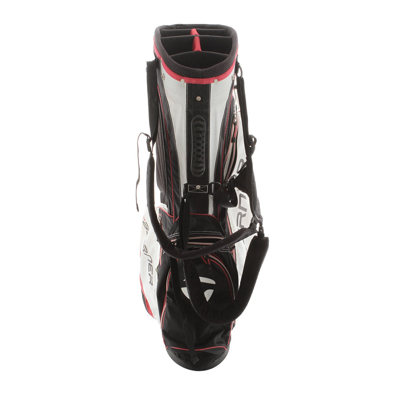TaylorMade Burner Cart Bag - Black/White Red